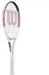 Wilson Tennisschl&auml;ger Allure 105in/295g/Freizeit 2025 weiss/rosa/blau - besaitet -
