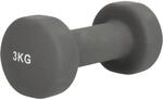 Endurance Kurzhantel Dumbbell frostgrau 3kg - 1 St&uuml;ck -