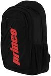 Prince Rucksack Challenger (Hauptfach) schwarz/rot