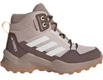 adidas Wanderschuhe Terrex AX4R RAIN.RDY MID (wasserdicht) braun/pink Kinder