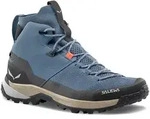 Salewa Wanderschuhe Puez Knit Mid Powertex (Trekking, wasserdicht) javablau/schwarz