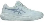 Asics Tennisschuhe Gel Resolution X Clay/Sandplatz skyblau/grau Kinder