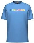 Head Tennis-Tshirt Rainbow Junior (Mischgewebe) blau Jungen