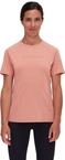 Mammut Wander-Shirt Selun FL Logo (elastisch, schnelltrocknend) rosa Damen