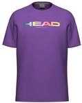 Head Tennis-Tshirt Rainbow Junior (Mischgewebe) lila Jungen