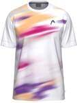 Head Tennis-Tshirt Blur (Moisture Transfer Microfiber Technologie) 2026 weiss/bunt