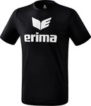 Erima 2081906-M, Erima Sport-Tshirt Promo (100% Polyester) schwarz/weiss Herren,