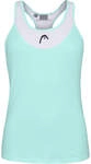 Head Tennis-Tank Top Tenley mintgr&uuml;n/weiss Damen