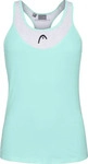 Head 814671-MIWH-L, Head Tennis-Tank Top Tenley mintgr&uuml;n/weiss Damen, Gr&ouml;&szlig;e: L