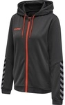 hummel Sport-Kapuzenjacke hmlAUTHENTIC Poly Zip Hoodie (gestrickter Polyester)