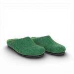 Gottstein Hausschuhe Magicfelt 709 (100% Wolle) dunkelgr&uuml;n (Gr&ouml;&szlig;e 43-46)