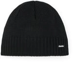 Eisb&auml;r Winterm&uuml;tze (Beanie) Trop Strickmuster Merinowolle - schwarz - 1 St&uuml;ck
