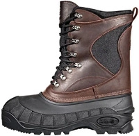 Kamik WK0570-DBR-13, Kamik Winterstiefel Cody (Premium-Nubuk-Leder, wasserdicht, Made
