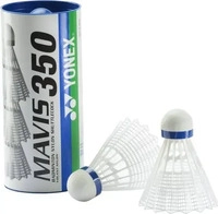 Yonex M3503-10-MD, Yonex Badmintonb&auml;lle Mavis 350 Nylon weiss Dose 3er,