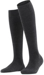 Falke Kniestr&uuml;mpfe Softmerino (temperaturausgleichende Merinowolle) anthrazitgrau