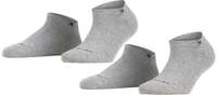 Burlington Tagessocke Sneaker Everyday grau Damen - 2 Paar