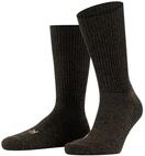 Falke Wandersocke Crew Walkie Ergo (Trekking, Merinowolle) dunkelbraun - 1 Paar