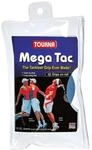 Tourna Overgrip Mega Tac (extreme Griffigkeit, haltbar, breit) blau 10er