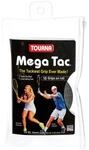 Tourna Overgrip Mega Tac (extreme Griffigkeit, haltbar, breit) schwarz 10er