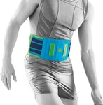 Bauerfeind R&uuml;ckenbandage Sports Back Support (maximale Bewegungsfreiheit) riverablau