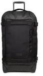 Eastpak Travel-Reisetasche Tranverz CNNCT L Coat (121 Liter) mit Rollen schwarz