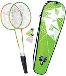 Talbot Torro Badminton Set 2-Attacker (2x Schl&auml;ger, 2x B&auml;lle, 1x H&uuml;lle)