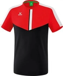 Erima 1082023-0, Erima Sport-Tshirt Squad (100% Polyester) rot/schwarz Jungen,