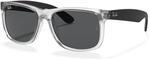 Ray-Ban Sonnenbrille Justin 651287 (Glasfarbe: grau) transparent - 1 Brille