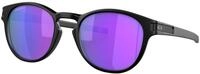 Oakley Sonnenbrille Latch (Glasfarbe: Prizm violet) schwarz matt - 1 Brille
