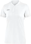 JAKO Sport-Polo Prestige (100% Polyester-Jacquard) weiss Damen