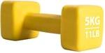 Pure2Improve Fitness Hantel Neopren gelb 5,0kg - 1 St&uuml;ck -