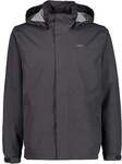 CMP Regenjacke mit Kapuze SNAPS (winddicht, wasserdicht) anthrazitgrau Herren