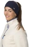 Eisb&auml;r Stirnband Jamies (Futter aus Fleece-Merinowolle) dunkelblau Damen