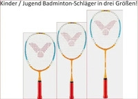 Victor 111643, Victor Kinder-Badmintonschl&auml;ger Starter (43cm, 3-6 Jahre) -...