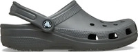 Crocs 10001-0DA-46-47, Crocs Sandale Classic Clog Slate grau, Gr&ouml;&szlig;e Euro (US):