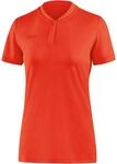 JAKO Sport-Polo Prestige (100% Polyester-Jacquard) orange Damen