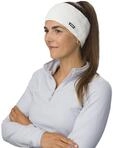 Eisb&auml;r Stirnband Jamies (Futter aus Fleece-Merinowolle) weiss Damen