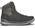 Lowa Alltag-Travelschuhe Malta Mid GTX (Veloursleder, wasserdicht) anthrazitgrau