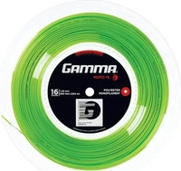Gamma Art806-0001, Gamma Tennissaite Moto (Haltbarkeit+Spin) limettegr&uuml;n 200m Rolle,