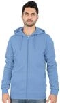 JAKO Kapuzenjacke Organic (Bio-Baumwolle) hellblau Herren