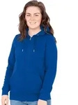 JAKO Kapuzenjacke Organic (Bio-Baumwolle) royalblau Damen