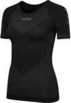 hummel Funktionsunterw&auml;sche Kurzarmshirt Seamless Rundhals nahtlos schwarz Damen