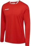 hummel Sport-Langarmshirt hmlAUTHENTIC Poly Jersey (leichter Jerseystoff) rot Herren