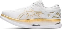 Asics 1012A130-100-9, Asics MetaRide weiss/gold Laufschuhe Damen, Gr&ouml;&szlig;e Euro (US):