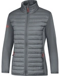 JAKO &Uuml;bergangsjacke Hybridjacke Premium steingrau Damen