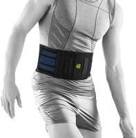 Bauerfeind R&uuml;ckenbandage Sports Back Support (maximale Bewegungsfreiheit) schwarz -