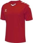 hummel Sport-Tshirt hmlCORE XK Poly Jersey (robuster Doppelstrick) Kurzarm rot Herren