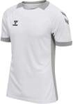 hummel Sport-Tshirt hmlLEAD Poly Jersey (Mesh-Material) Kurzarm weiss Herren