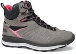 Hanwag Wanderschuhe Blueridge ES (Veloursleder, wasserdicht) hellgrau/pink Damen