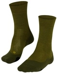 Falke Trekkingsocke TK2 Wool (leicht gepolstert, f&uuml;r lange Wanderungen) dunkelgr&uuml;n